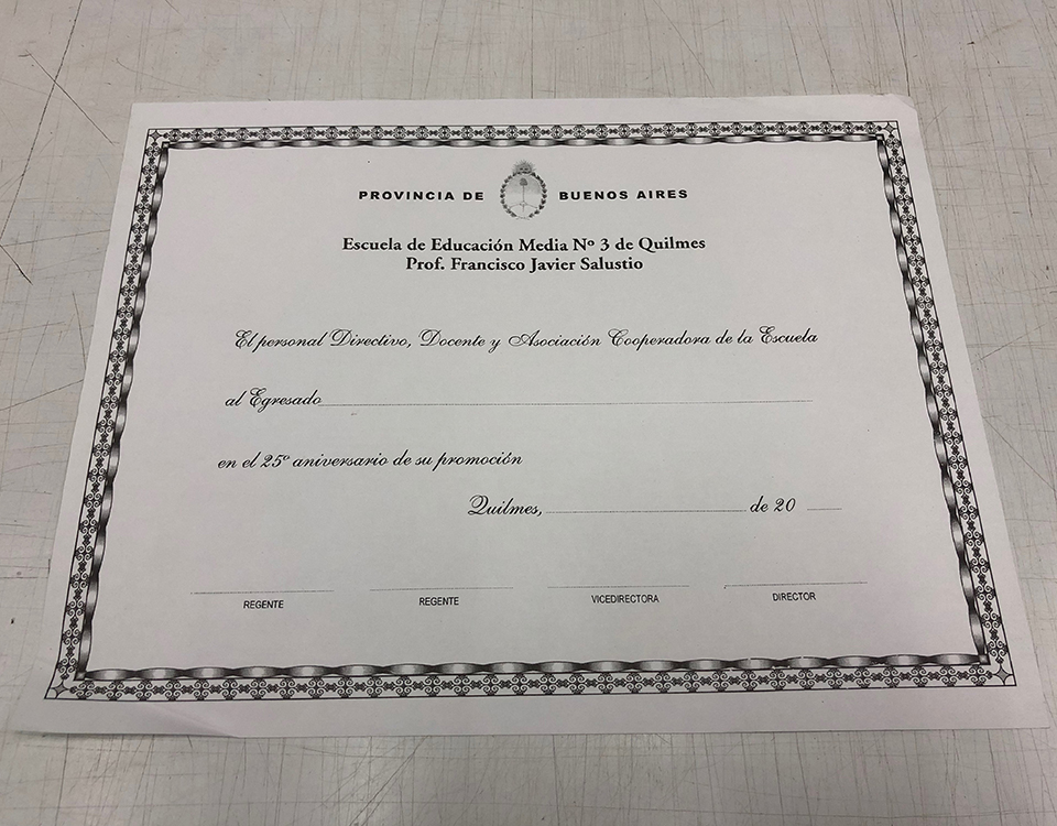 Diplomas